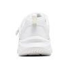 Skechers Girls Synthetic Leather Velcro Lightweight Versatile Classic Sports Shoes Shock Absorbing Comfortable School Sneakers 302644L-WHT