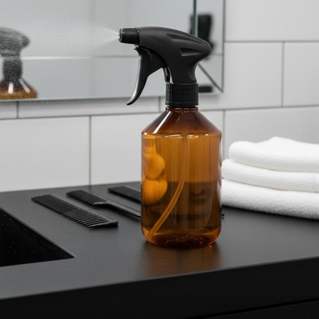 500ml Empty Spray Bottle Versatile Fine Spray Plastic Dispenser Fine Spray Spray Bottle Adjustable Spray Head for Hairstylists