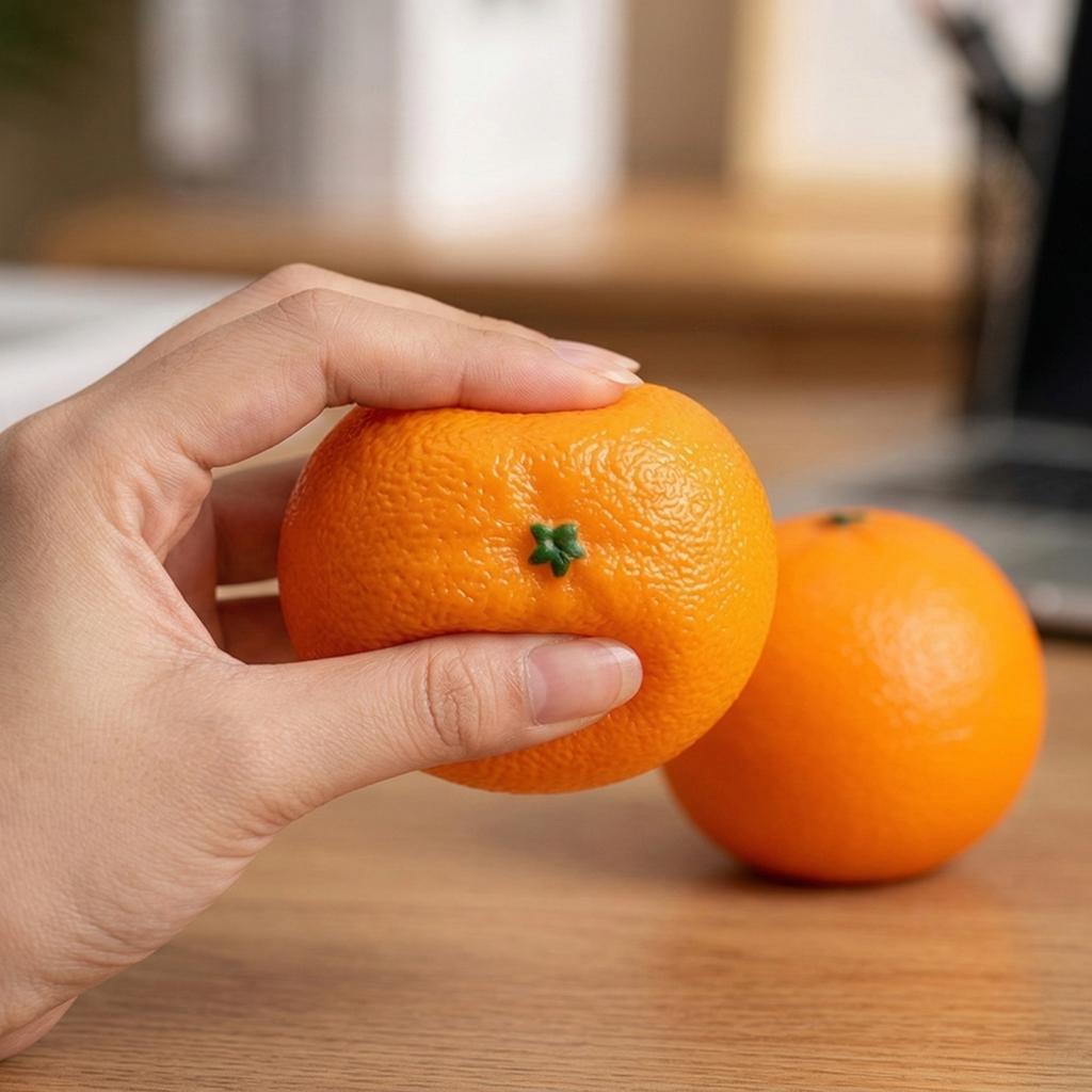 Simulation Oranges, Artificial Orange Models, Fake Fruit Home Furnishings, Restaurant Fruit Tray Decoration Photography