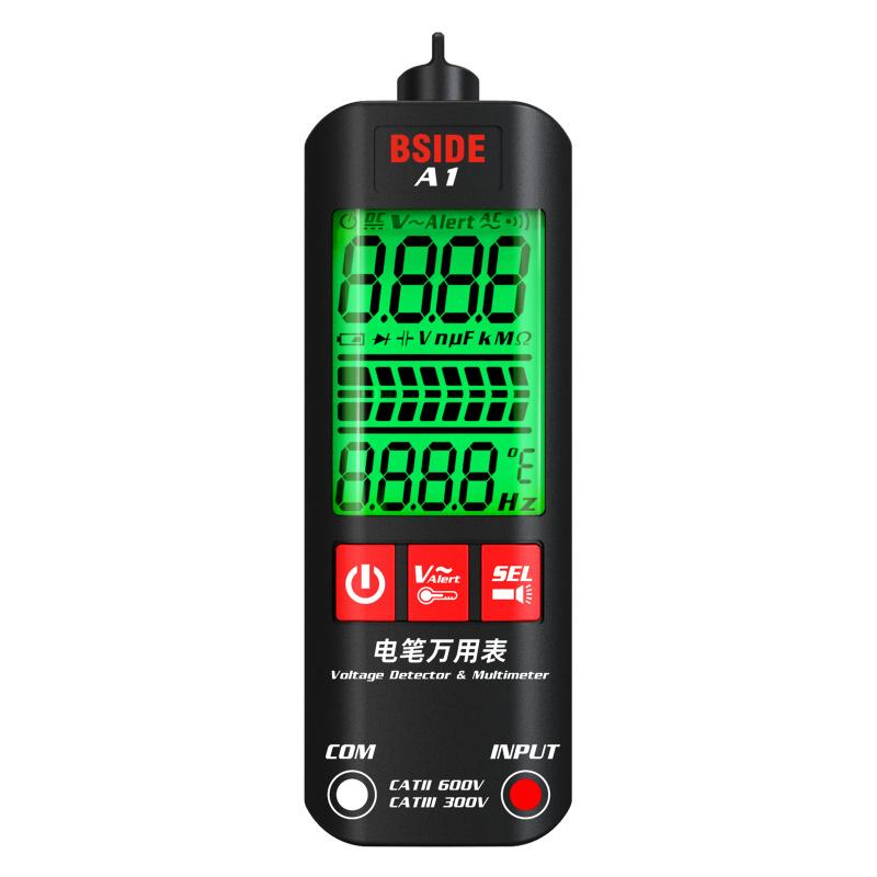 Multimetru Mini A1 Sensibilitate reglabilă în mod dublu Tensiune de detectare de înaltă precizie inteligentă de mână