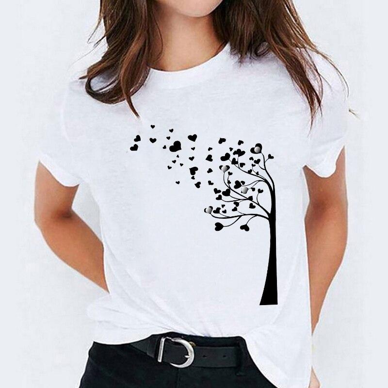 t-shirts Top Womens Ladies Female Tee 