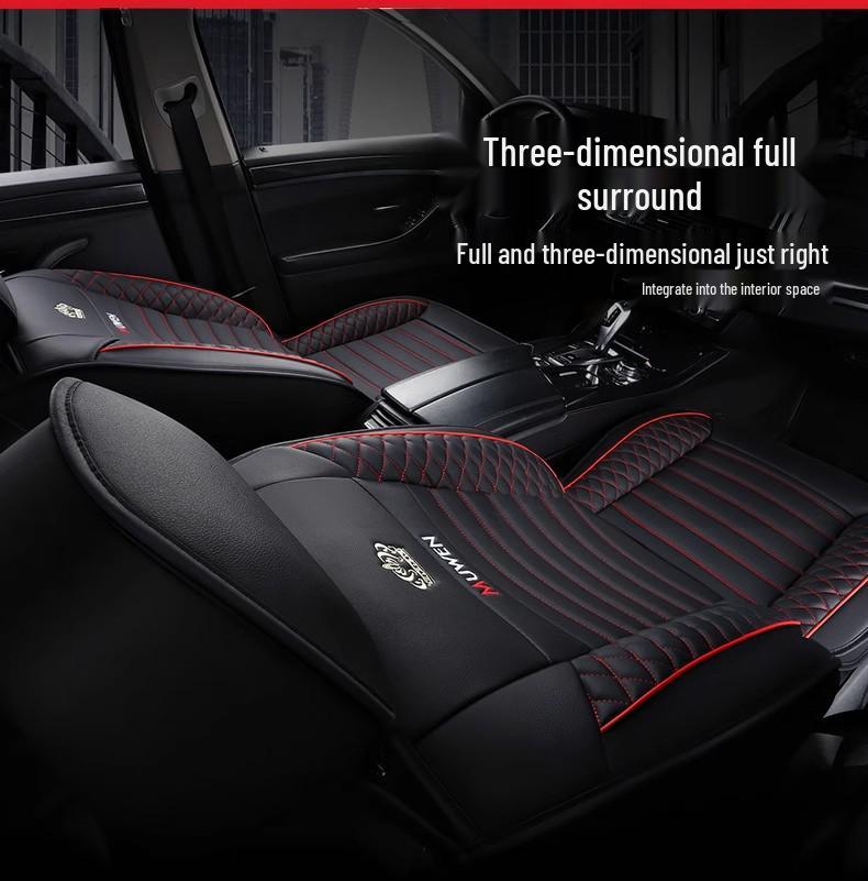 All-Season Leather Seat Covers for Honda Accord 7th to 10th Gen