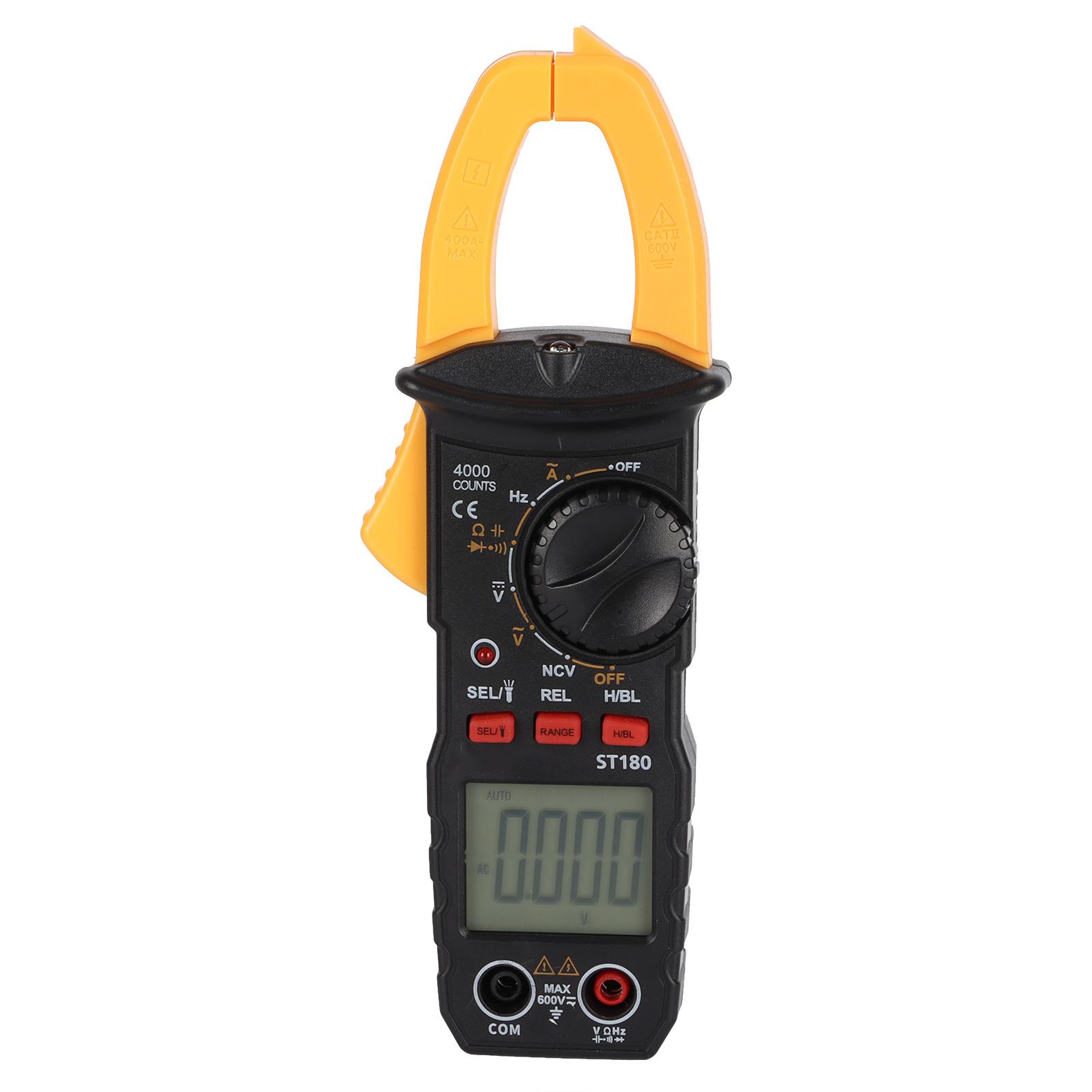 

ST180 Digital Clamp Multimeter ACDC Voltage Meter Intelligent Ammeter Voltmeter Ohmmeter