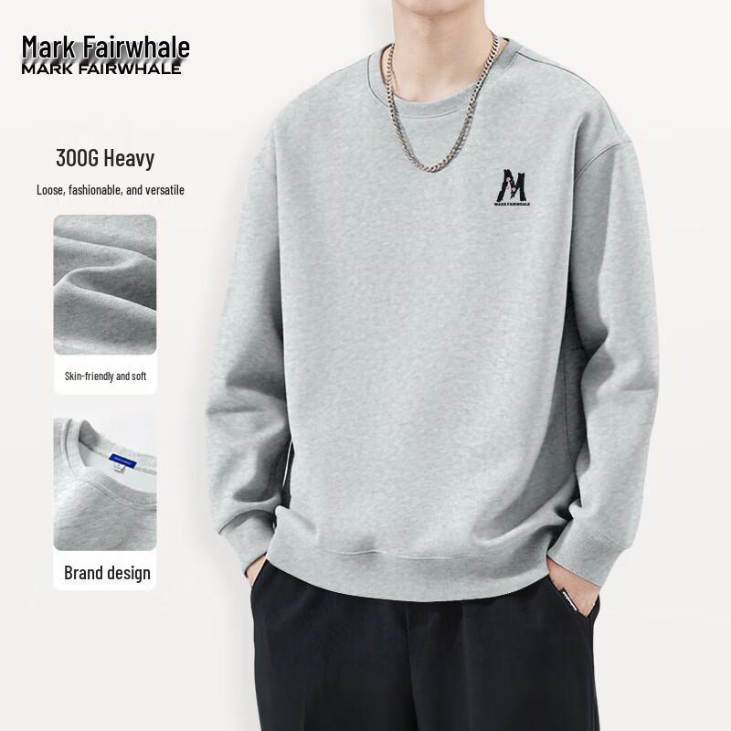 Mark Fairwhale Men's Loose Fit Graphic Sweatshirt