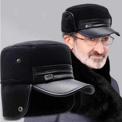 כובע חורף לגבר עם כיסוי אוזניים
