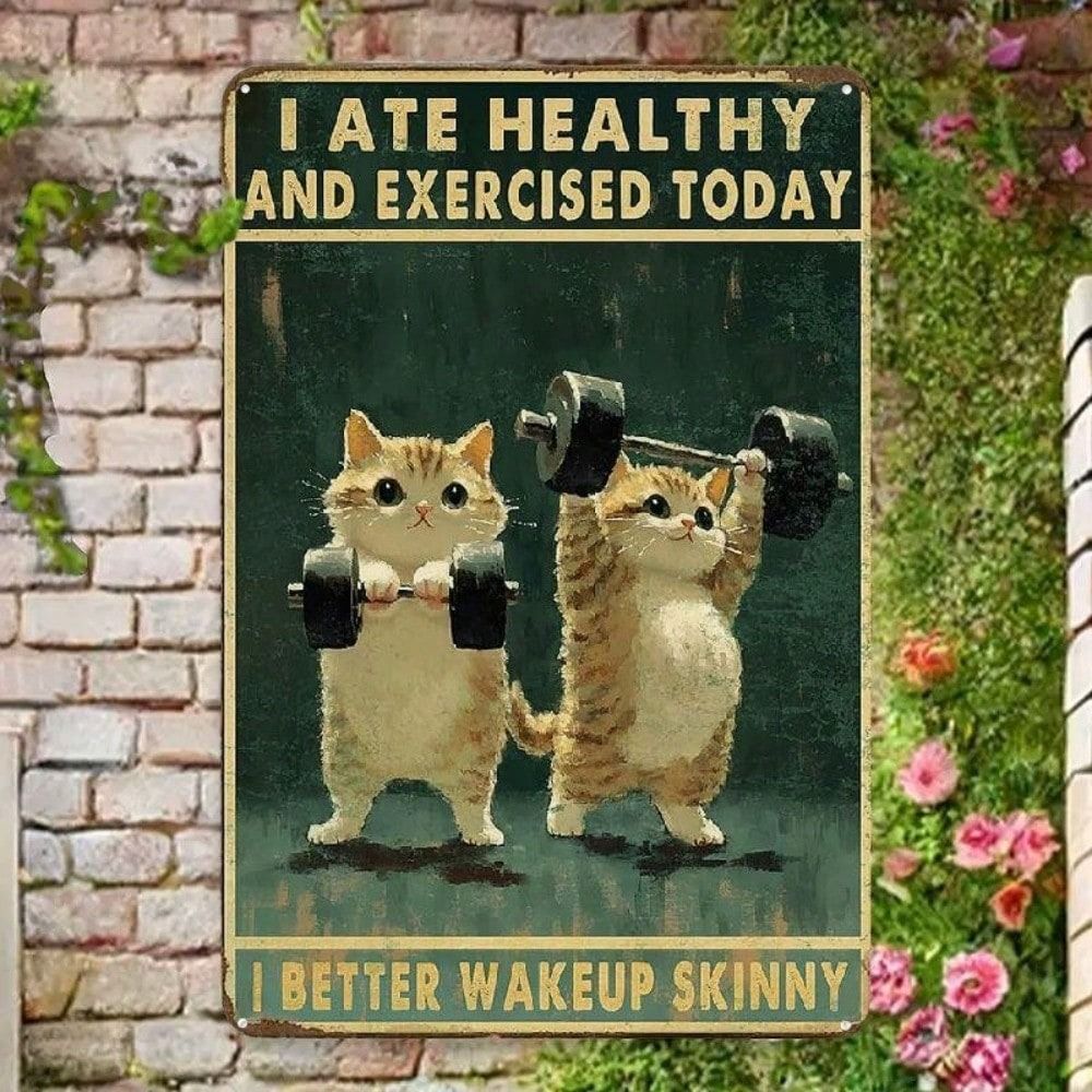 Vintage Metal Tin Sign Retro Wall Art Poster Plaque 20x30cm Home Decor
