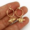 Stylish European & American Bee Stud Earrings