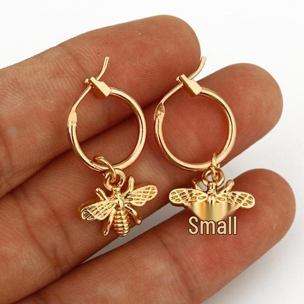 Stylish European & American Bee Stud Earrings