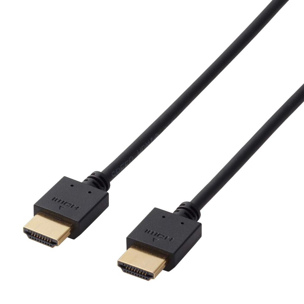 ELECOM HDMI 4K x 2K Cable, 0.7m, Compatible, Black, DH-HD14EB07BK