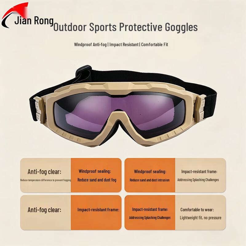 Tactical Shooting & Cycling Goggles