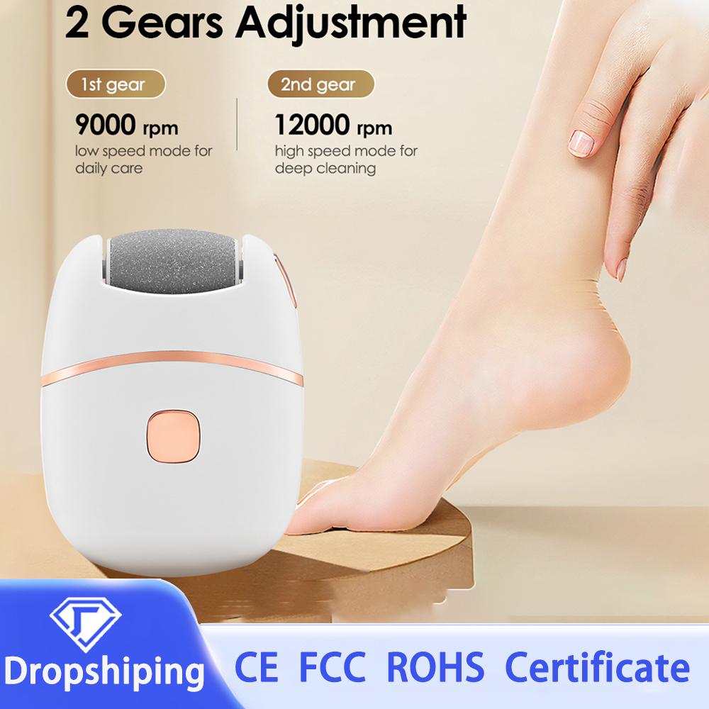 Electric Pedicure Tools Foot Care File Leg Heels Remove Dead Skin Callus Remover Feet Clean Care Machine Repair Nail Sandpaper
