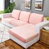 Velvet Sofa Cover Elastic Backrest Cover Thick Solid Color Living Room Corner Sofa Bed Furniture Protection Cover Super Soft
