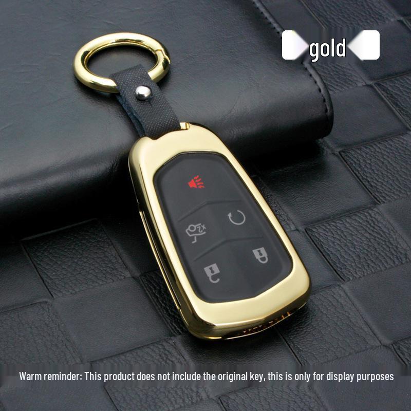 

Cadillac ATSL, CT6, XTS, XT4, XT5, XT6 Key Case: Metal Protector Shell & Buckle