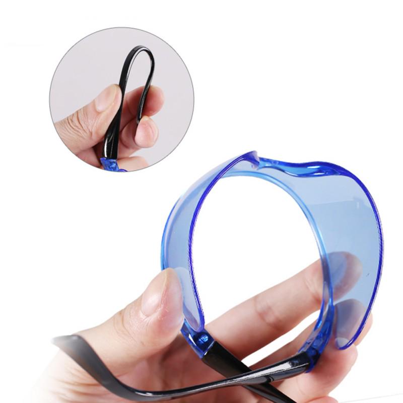 Children Safety Glasses Kids Protective Goggles Outdoor Windproof Dust-proof Eyewear Can Be Bent Glasses Transparent Lens Cover