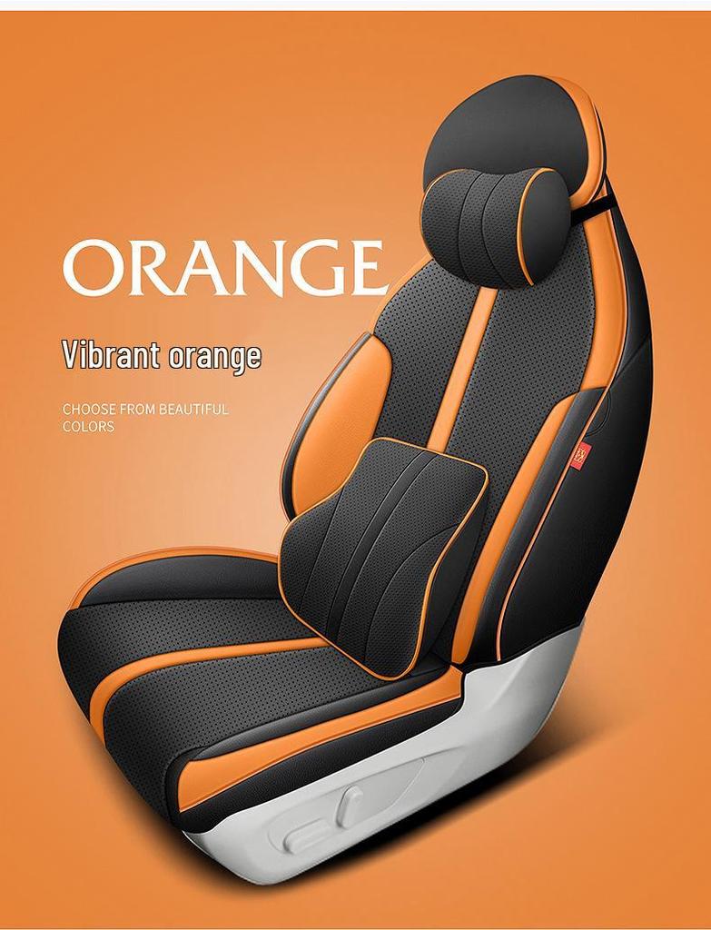 Leapmotor C11 All-Season Leather Car Seat Cover - Universal Full Coverage Cushion.
