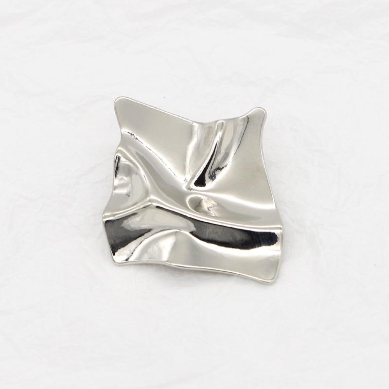 

Женские модные металлические пуговицы для пальто: Тонкий плиссированный дизайн для костюма, свитера, куртки или ветровки – декоративный и стильный.