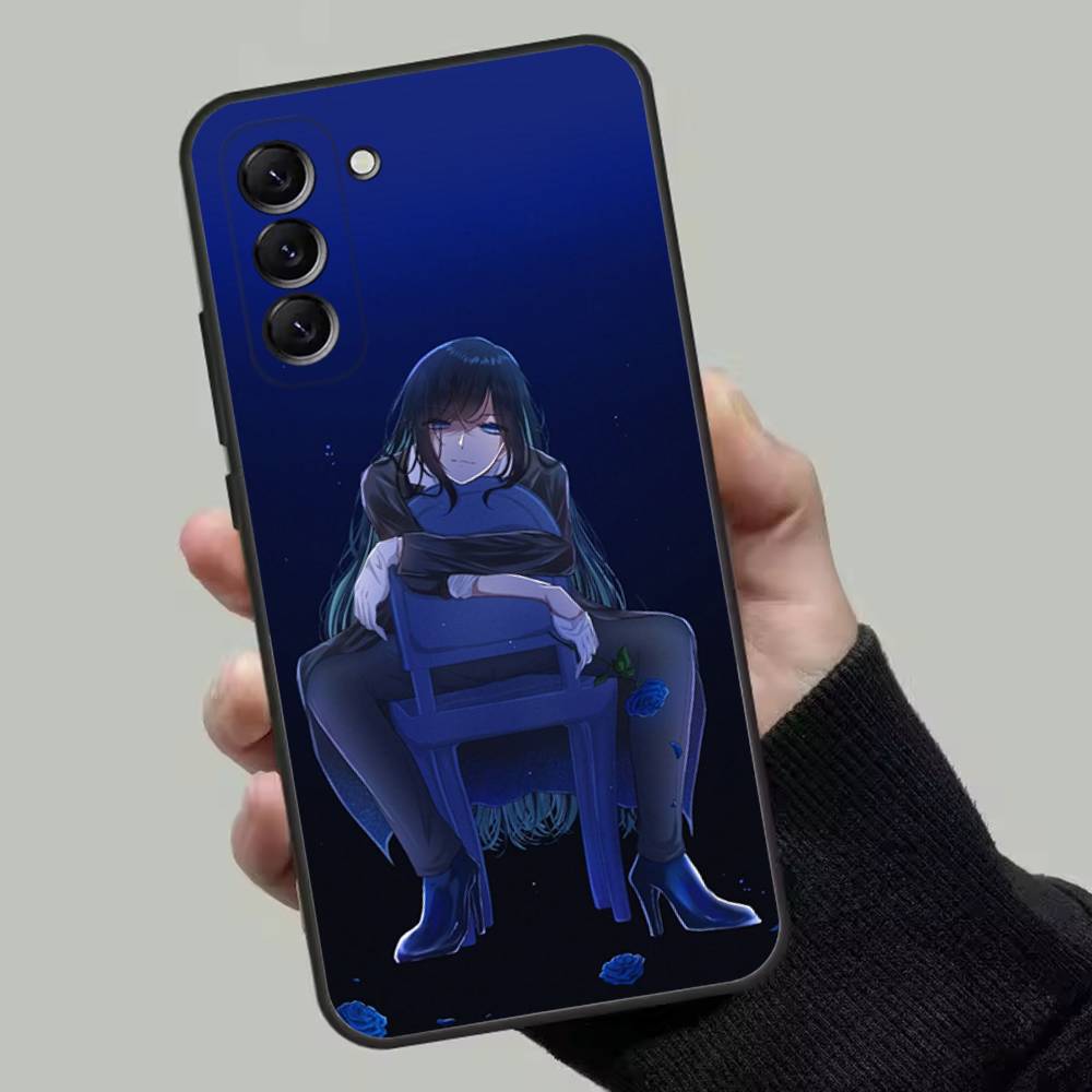 Ado Kyogen X Uta Handyhülle Für Samsung Galaxy A13,A21s,A22,A31,A32,A52,A53,A71,A80,Weiche Schwarze Schale