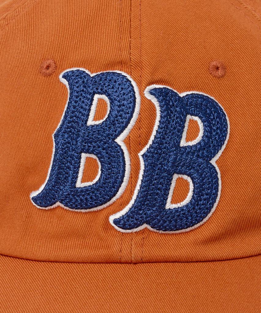 BROWNBREATH Garment Washing Round Visor Cap - Orange