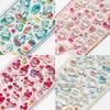 3D   Kuromi Cinnamoroll Stickers Cute Anime Transparent Jelly Crystal Decorative Sticker Note Phone Case DIY Toy