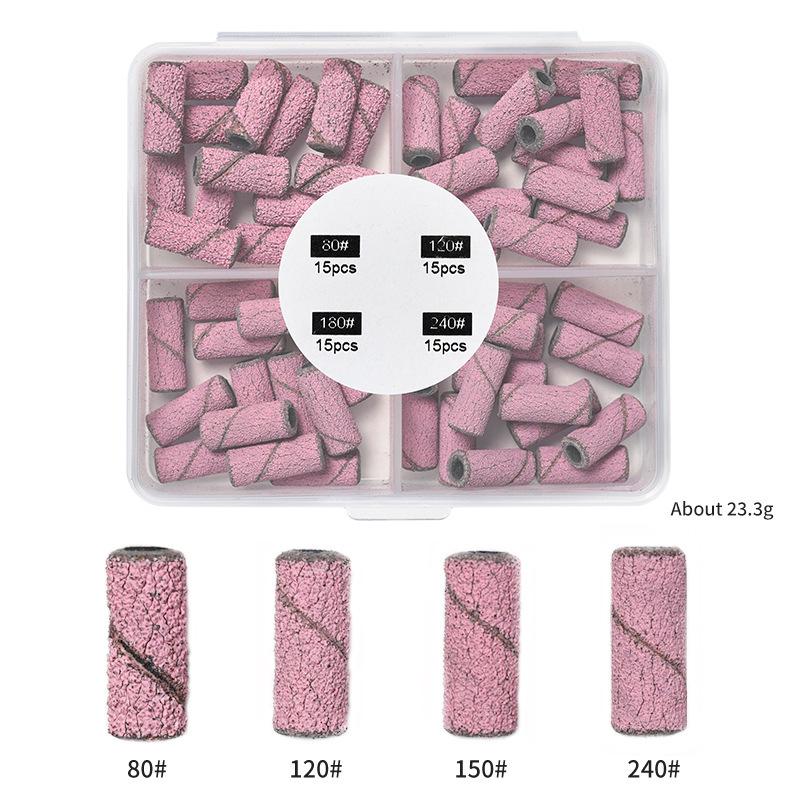 Set Manichiură Mini Bandă Abrazivă pentru Unghii și Mandrină