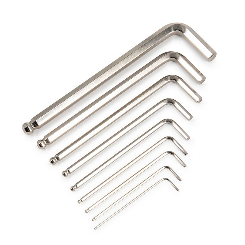 1Pcs CR-V Steel Extended Hex Allen Key Set Metric Hexagon Wrench  for Repair and Maintenance
