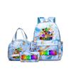 Rhythm box sprunki peripheral schoolbag boys and girls schoolbag primary school junior high school students backpack D
