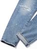 Edwin Monster Regular Tapered Jeans EM33 Crushed Light Size S Men's Blue,
