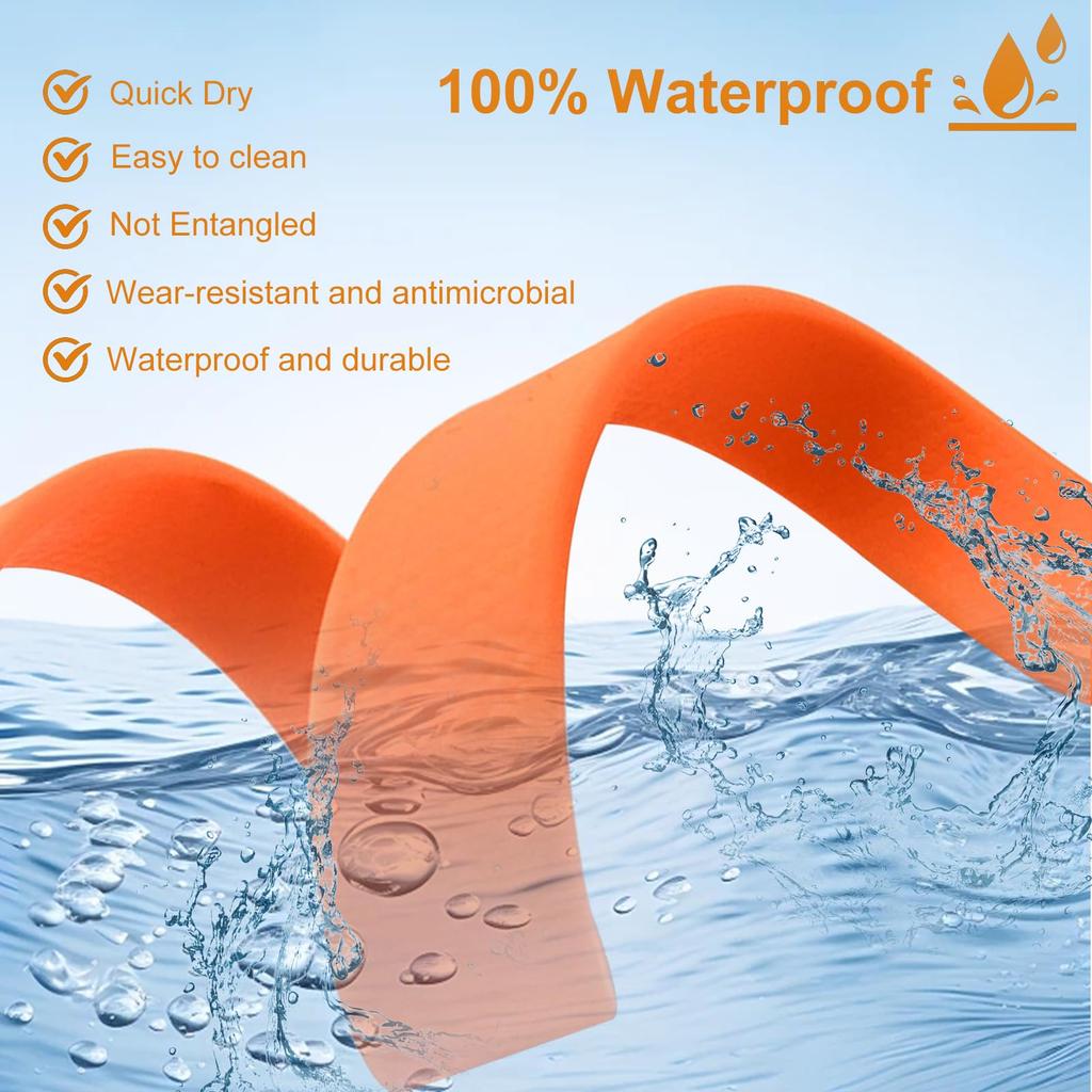 HARUMAKI Dog Dog Pet Walking Training Lead for Medium and Large PVC Coated Polyester Woven Pet Suitable for Outdoor Activities Such As Hiking Length