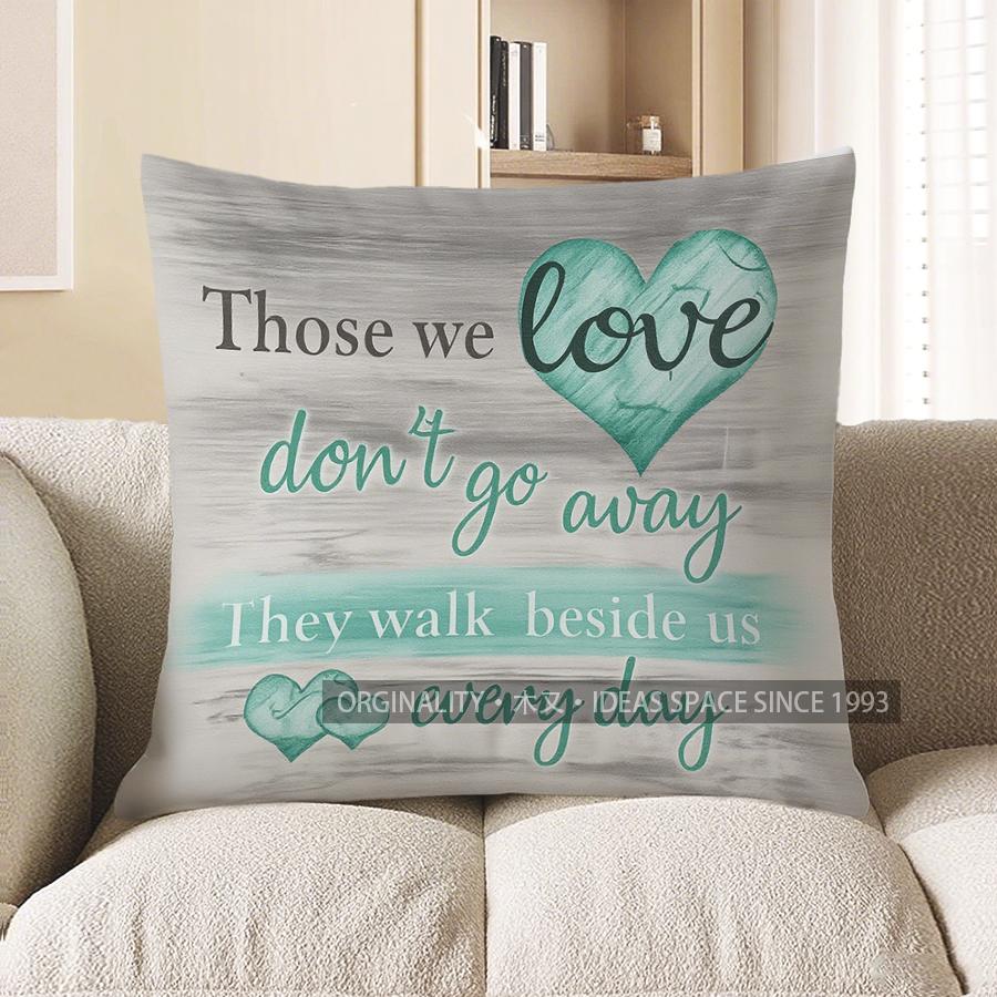 Home Decor Biss The Food, Family &amp; Love Throw Pillow Pattern Cushion Cover Suitable For Sofa Bedroom Car Pillow Cover