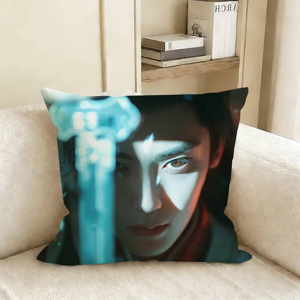 Neo Hou Minghao TV The Unclouded Soul The Glory and Atake Pillow Cover Sofa Cushion Cover Home Room Decoration Children Gift