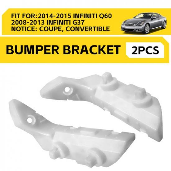 2PCS Front Bumper Mounting Bracket For Infiniti G37 2008-2013 Q60 2014-2015 EOOK
