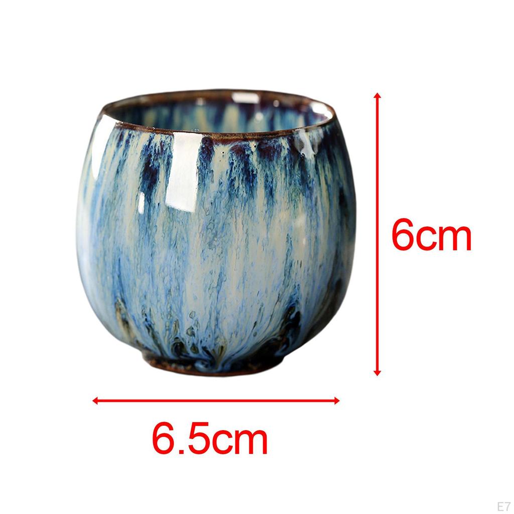 Chinese Handmade Cup 110 ml,Ceramic Tea Mugs Without Handles,Best Gift