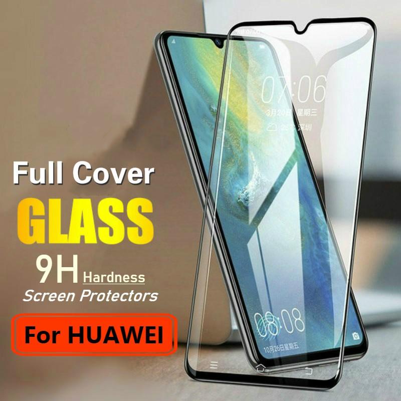 2 Pcs/Full Cover Tempered Glass For Huawei P50 Pro P40 Pro Plus P30 Pro P60 Pro Pura 80 70 Pro Plus Ultra Nova 9 10 Pro 11 Pro 12 Pro Screen Protector