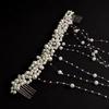 Elegant Bridal Pearl Hair Vine Romantic Wedding Hair Piece Pearl Hair Comb  Banquet Event