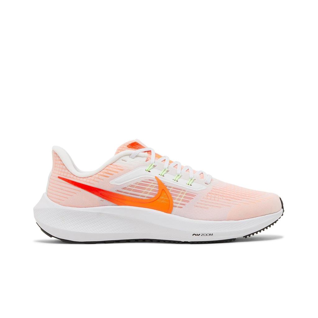 Nike Air Zoom Pegasus 39 'White Bright Crimson' (Unisex) White / Bright Crimson / Black / Total Orange Running Shoes DH4071 102
