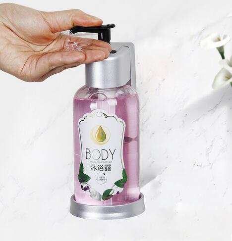 Wall Hanging Plastic Hotel Shower Mount Holder Triple Shower Gel Bottle Shower Bottle  Shampoo Bottle Holder
