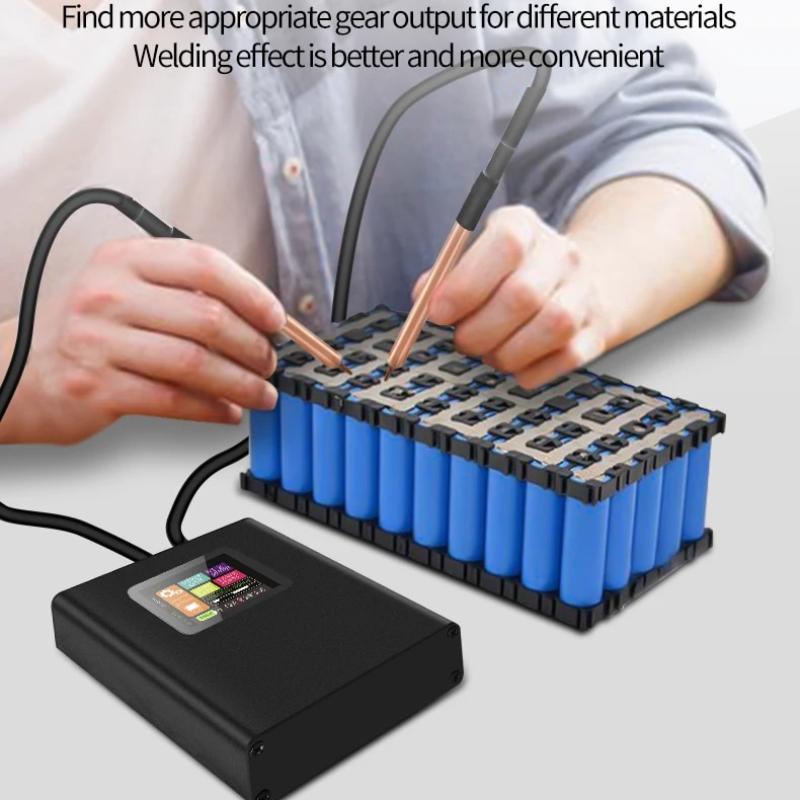Digital Display Spot Welder 0.1-0.25MM Nickel Welding Handheld Machine Digital 18650 Lithium Battery Portable Kit 30 Gear Adjust