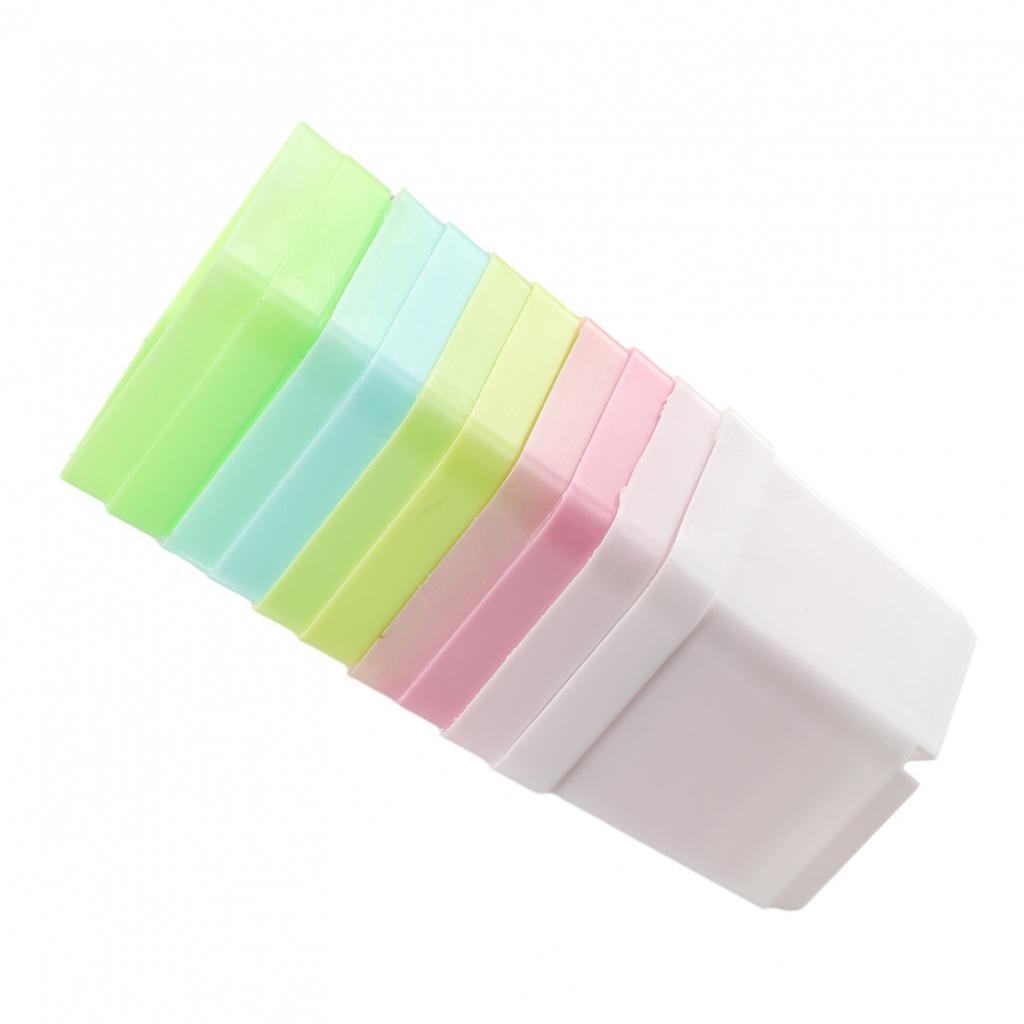 Mini Plastic Colorful Succulent Plant Flowerpot Flower Pot For Home Office Decor