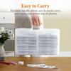 Plastic Photo Storage Box Clear Cards Keeper Office Supplies Craft Storage Case  Sheet