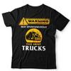 Truck T-Shirt May Spontaneously Talk About Semi Trailer Pickup Unisex & Kids