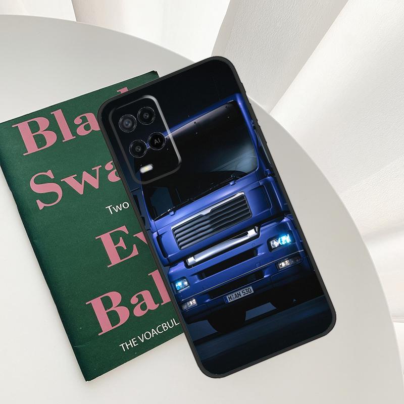 

Truck Car Case For Oppo A96 A76 A16 A15 A17 A52 A72 A54S A57S A58 A78 A98 A57 A77 A54 A74 A94 Cover OPPO A57s