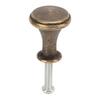 10 Sets Einzelloch-Griffe 20x25MM Ersatz Einzelloch Schubladen-Schrank Runde Griff-Dekoration