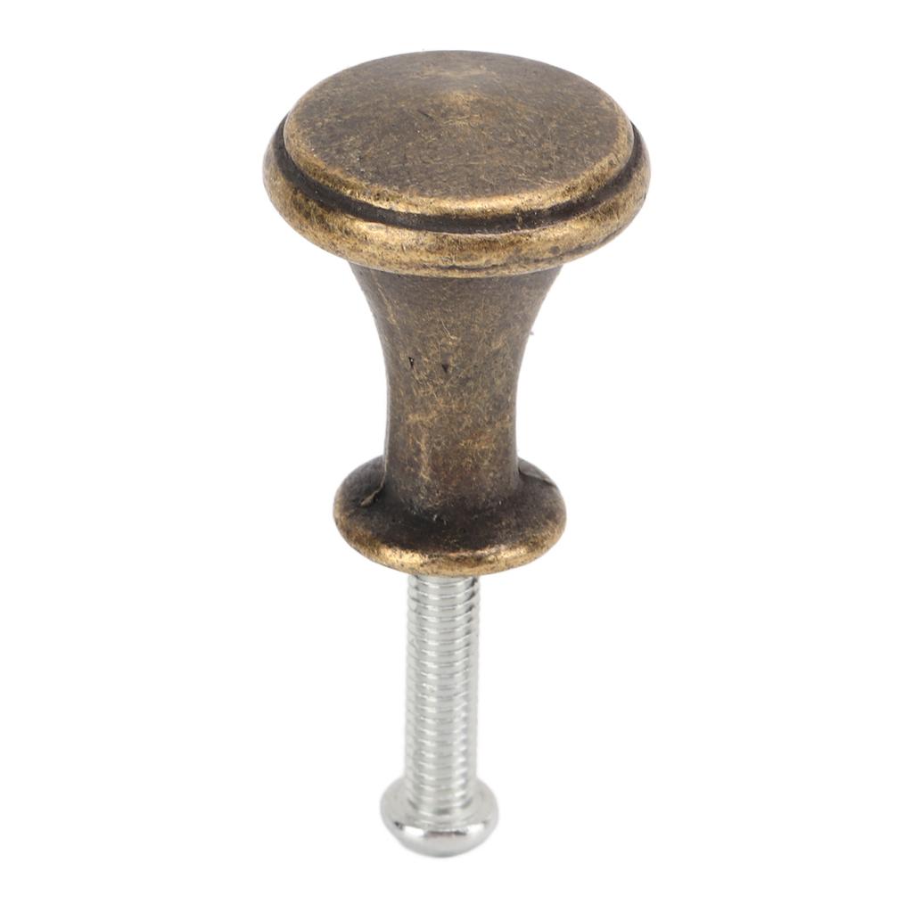 10 Sets Einzelloch-Griffe 20x25MM Ersatz Einzelloch Schubladen-Schrank Runde Griff-Dekoration