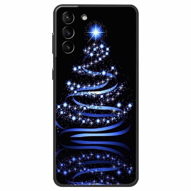 Christmas Case For Samsung S21 Plus Case S21 FE Silicone Soft TPU Cover for Samsung Galaxy S21 / S21 Ultra FE + 5G Case New Year