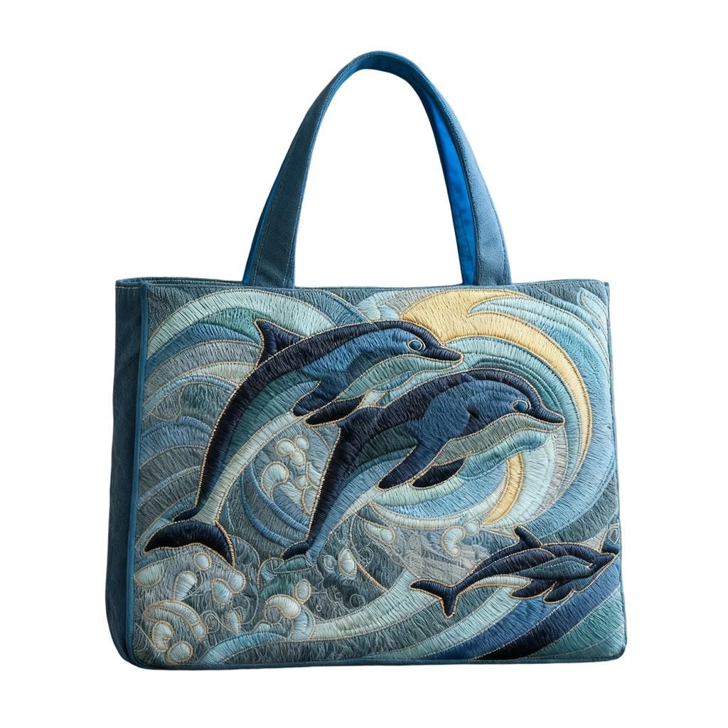 Borsa stampata in 3D con motivo floreale; Borsa a tracolla in tela da 300 grammi