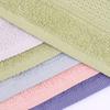 Bath Towel Washcloth Cotton Towel Solid Color Soft Absorbent Towels Multipurpose Use For Hotel Bathroom