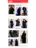 Original Korean Style Woolen Horn Button Coat for Women - Autumn/Winter 2024 - Petite Fit