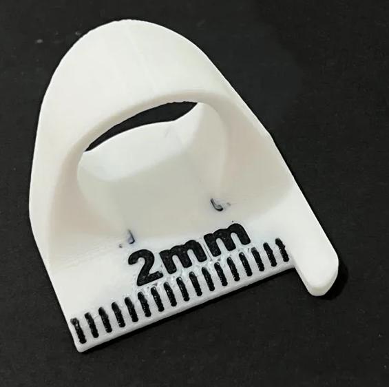 

3Pcs/set Sewing Needle Gauge Measuring Tool Finger Ruler Sewing Template For Equal Stitches Finger Protector With A Scale