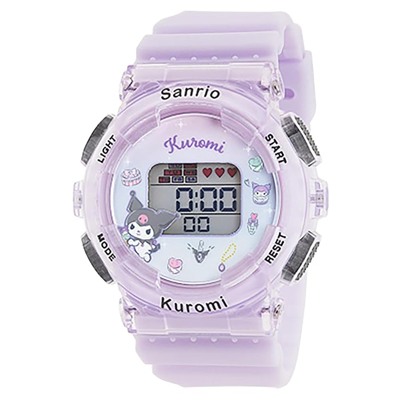 

[Sun Flame Co., Ltd.] часы J-Axis sanrio цифровые часы Kuromi CR3C0003-KU женские фиолетовые