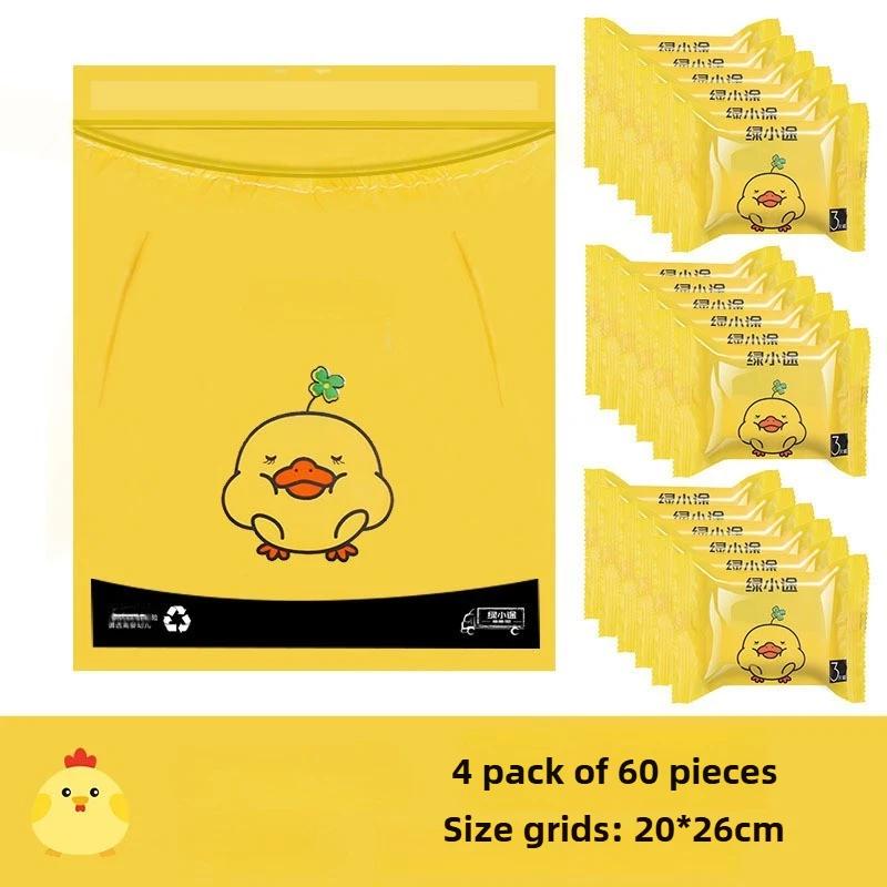 Car Mounted Garbage Bag Self-adhesive Disposable Storage Cleaning Bag Foldable Auto Hanging Garbage Bag for Car